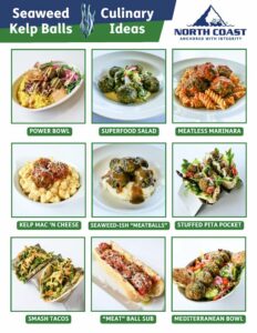 Seaweed Kelp Balls - Culinary Ideas